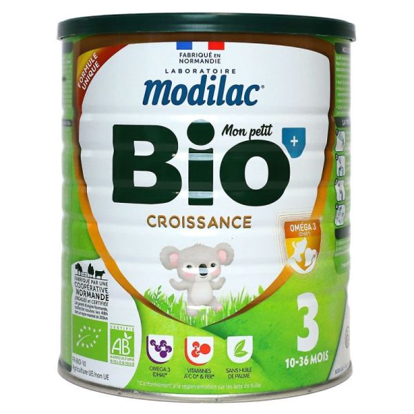 Modilac Mon Petit Bio  Croissance 3 800G