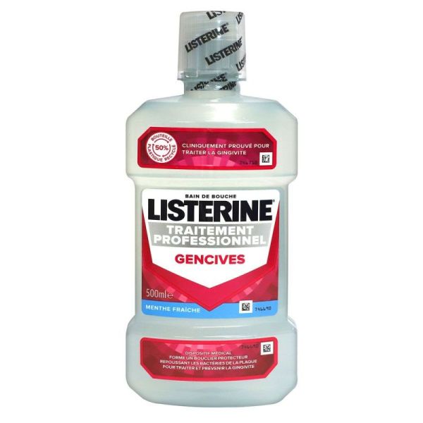 Listerine Trait Profess Gums 500ml