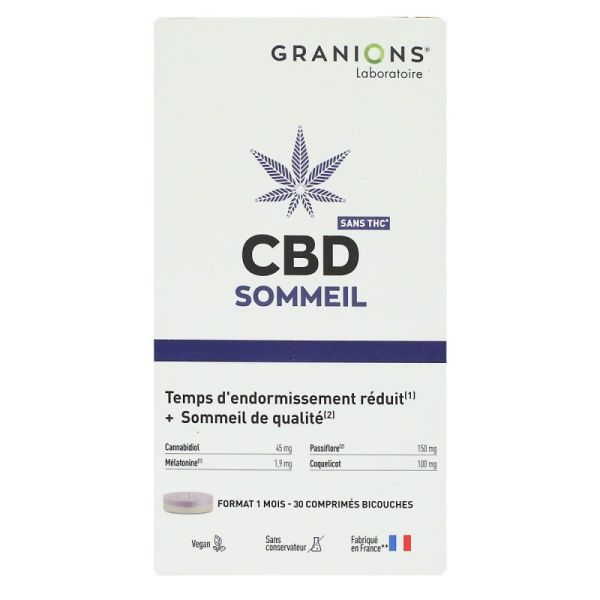 Granion Cbd Sommeil 30 Cp