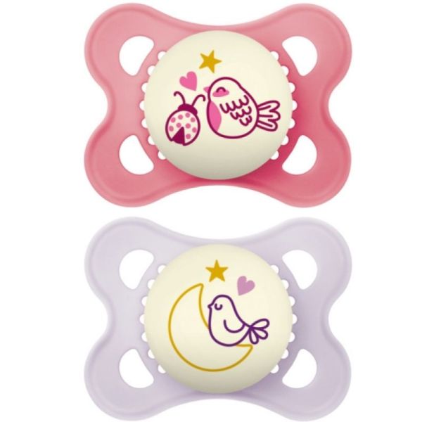 Mam Sucet Original Nuit 2-6M Silic 2