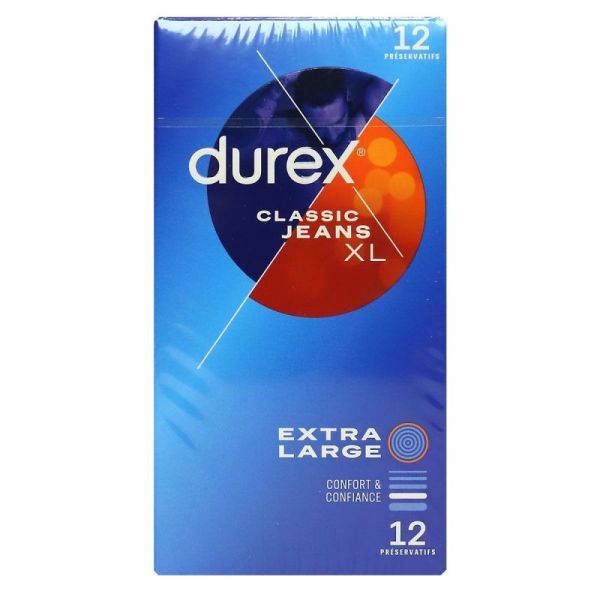 Durex Classic Jeans Xl Bt12