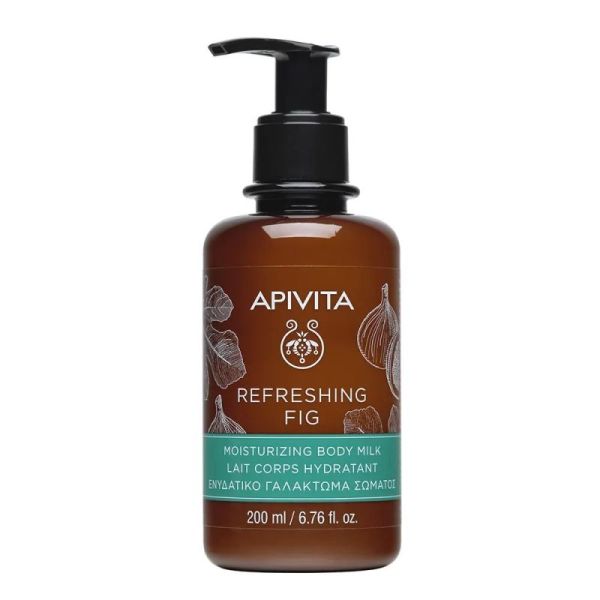 Apivita Figue Rafraic Lait Corps 200ml