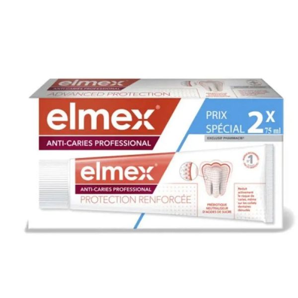 Elmex Dent Ac Prof 2X75Mlprix Spe