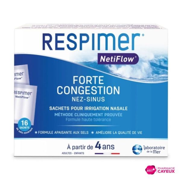 Respimer Netiflow Recharges 16 Sachets