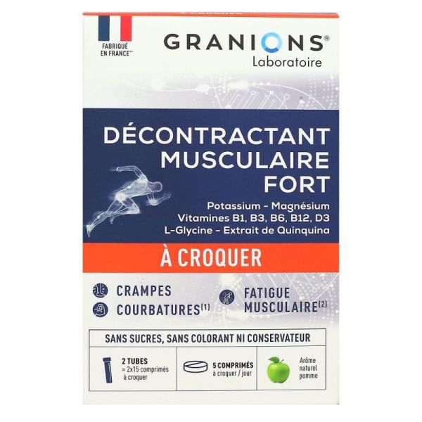 Granions Decontract Musc Fort A Croquer