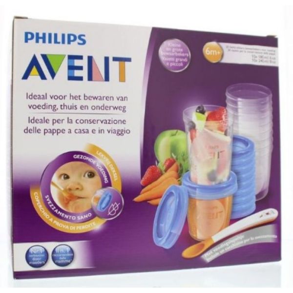 Avent Pot De Conservation 10X18010X240