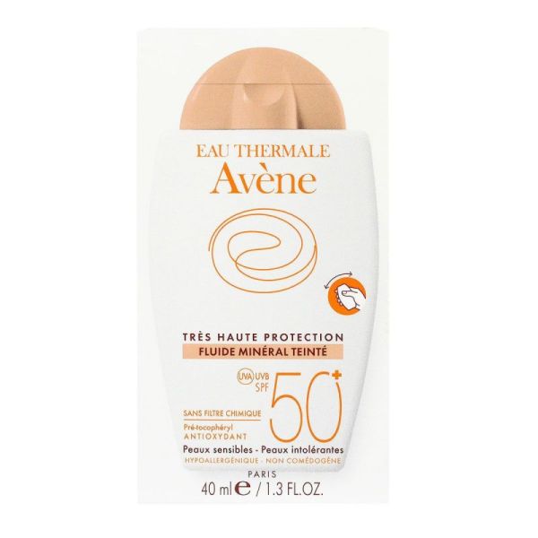 Tinted mineral fluid SPF50+ 40ml