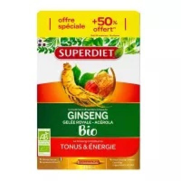 Superdiet Ginseng Gel Royal Acer Pack Eco