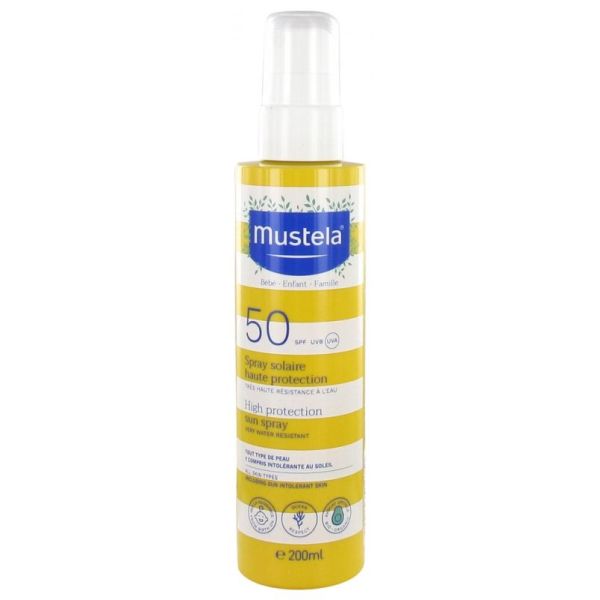 Mustela Sol New Spray Ip50 200ml