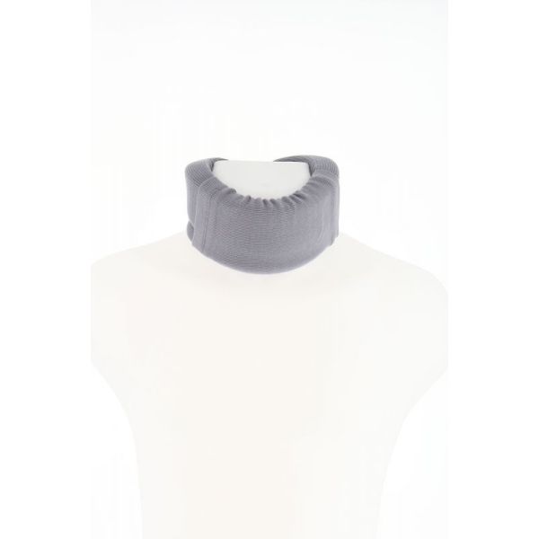 Gibaud - Flexible C1 collar with protective cover - Gray - size 2 - height 7.5cm