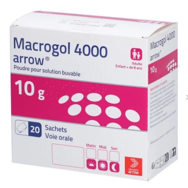 Macrogol 4000 Arw 10G Buv S.20
