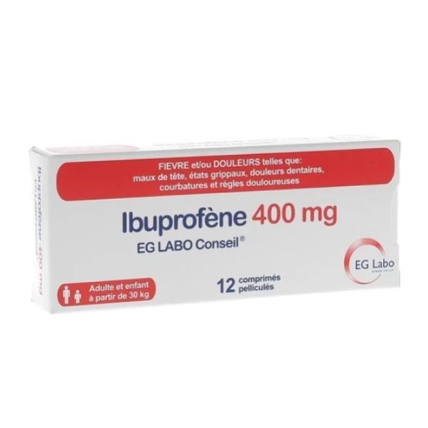 Ibuprofene Egc 400Mg Cpr Bt12