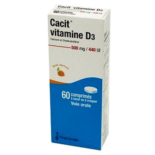 Cacit Vit D3 500/440 60 Sucking Tablets T/60