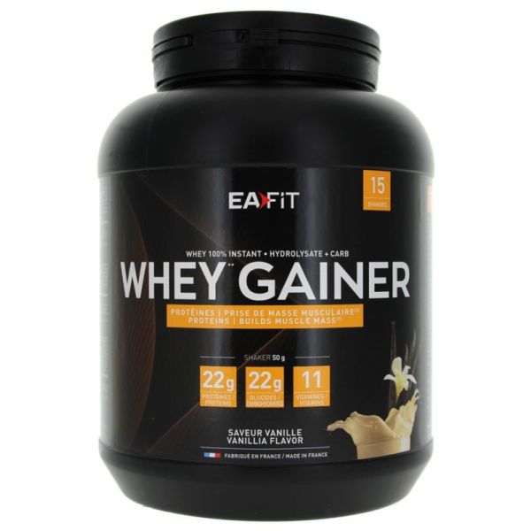 Eafit Whey Gainer Vanille 750G