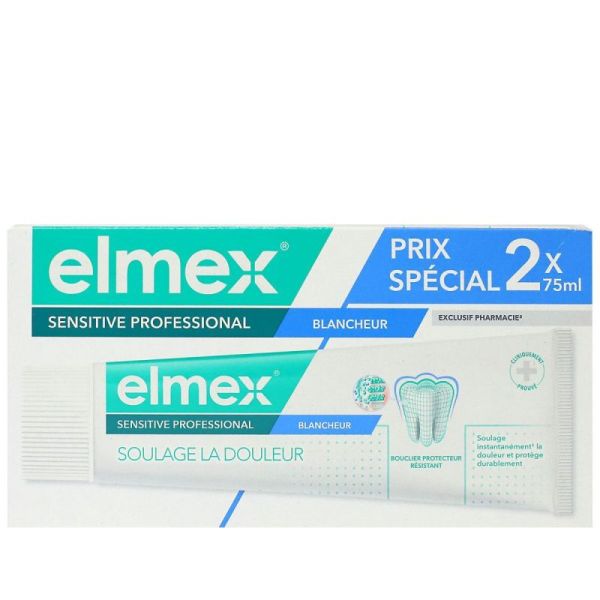Elmex Sensit Prof Blanc/2Prix Spe