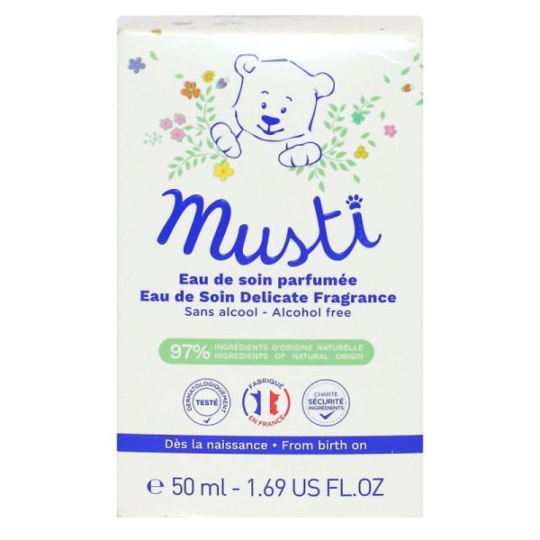 Musti Perfumed Body Water 50 ml