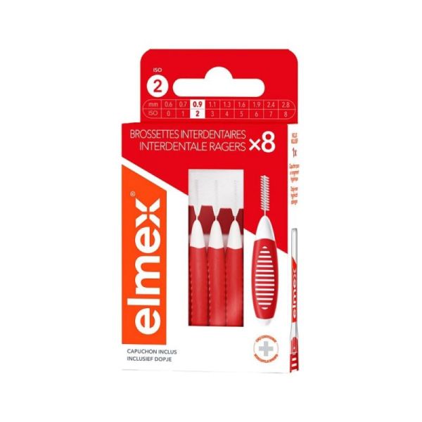Elmex Brossettes Interdentaires 0,9Mm 8