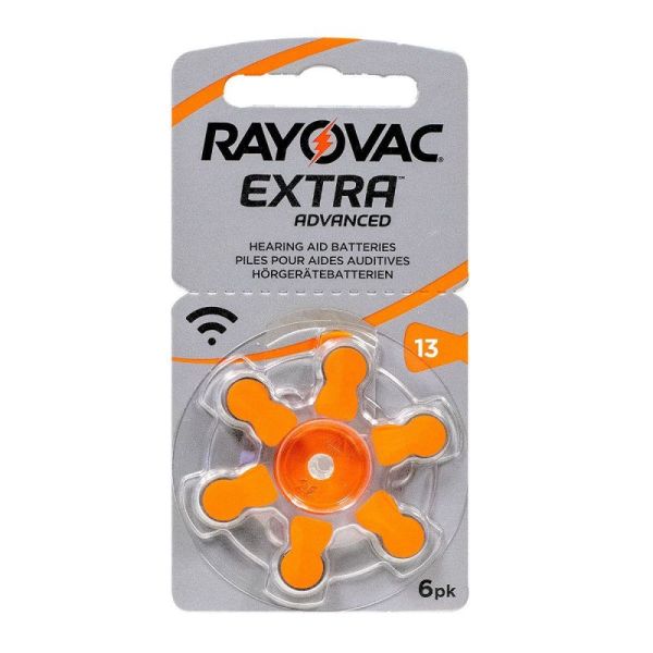 Pile 13 Rayovac L13Za-6 Plaq6