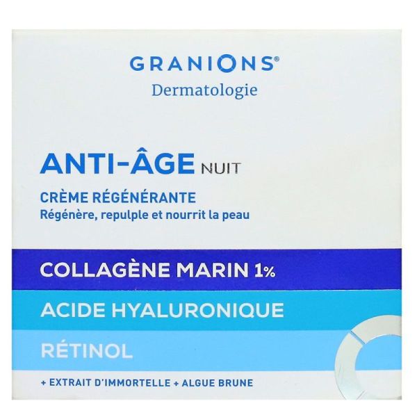 Granions Derm Cr Rege A-Age Nuit Pot 50Ml