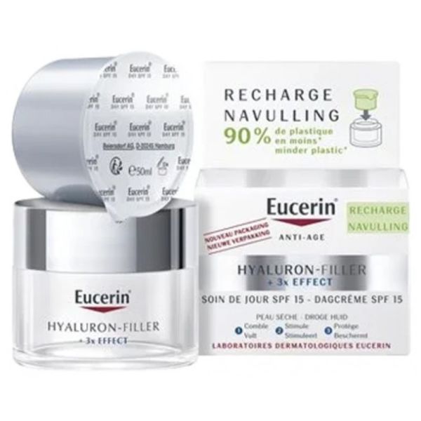 Eucerin Hf 3X Effe Soin J Spf15 Rech50Ml