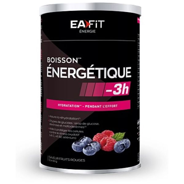 Energy Drink -3h Red Berries 500g