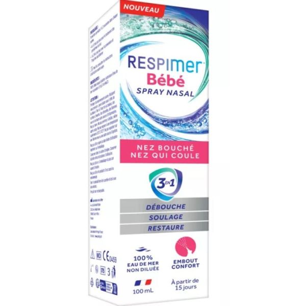 Respimer Spray Isotonique Bb/Enf 100Ml