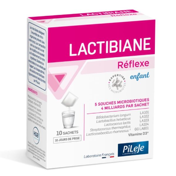 Pileje Lactibiane Reflexe Enf Sach10X1G