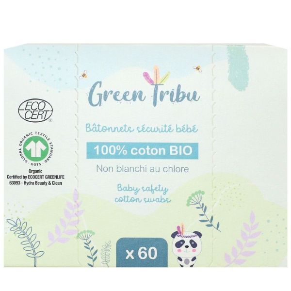 Green Tribu Batonnets Securite Bb Bio 60