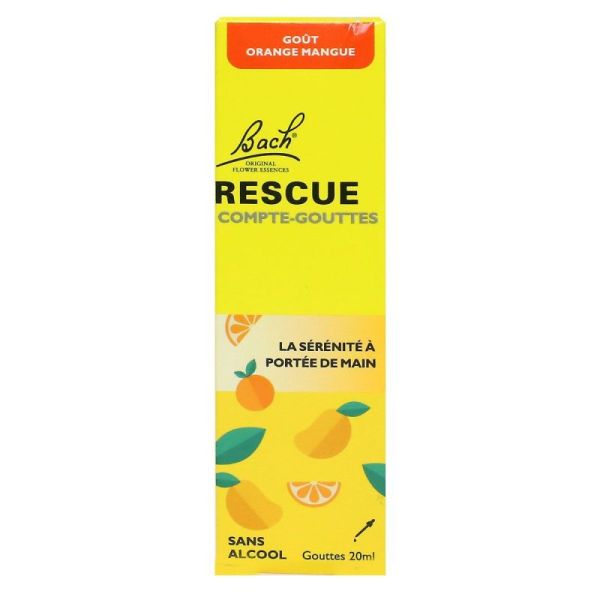 Rescue Cpte Gtte Orange Mangue 10 Ml