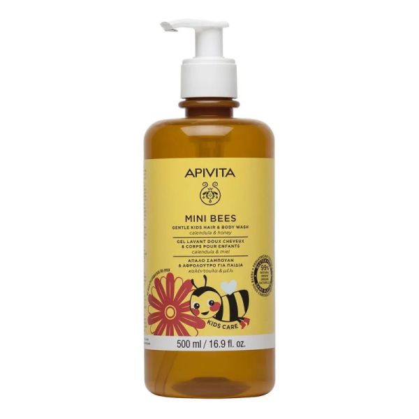 Apivita Mini Bees Gel  Chev Et Cor 500ml