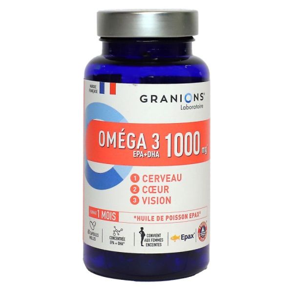 Granions Omega 3 1000Mg Caps60 Cpr60