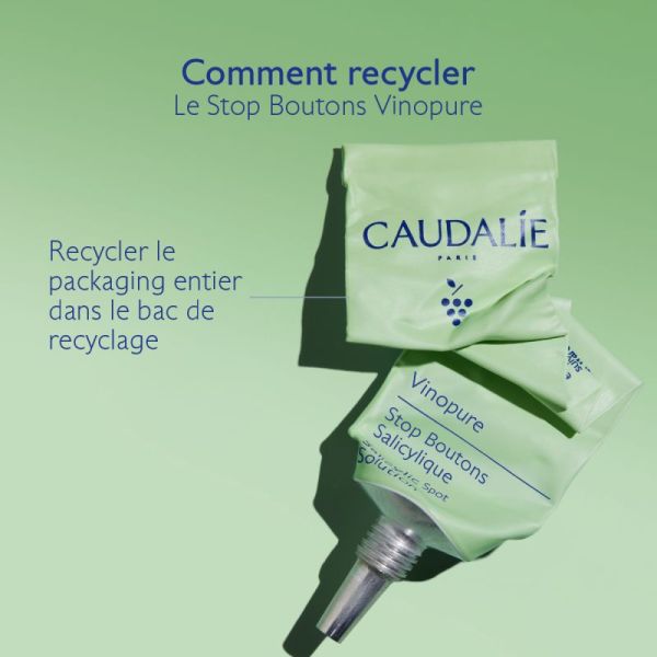 Caudalie Vinopure Stop Boutons Salic 15Ml