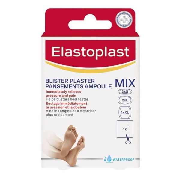Elastoplast Pieds Amp Mix/6