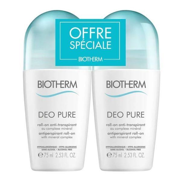 Biotherm Deo Pure Roll On X2
