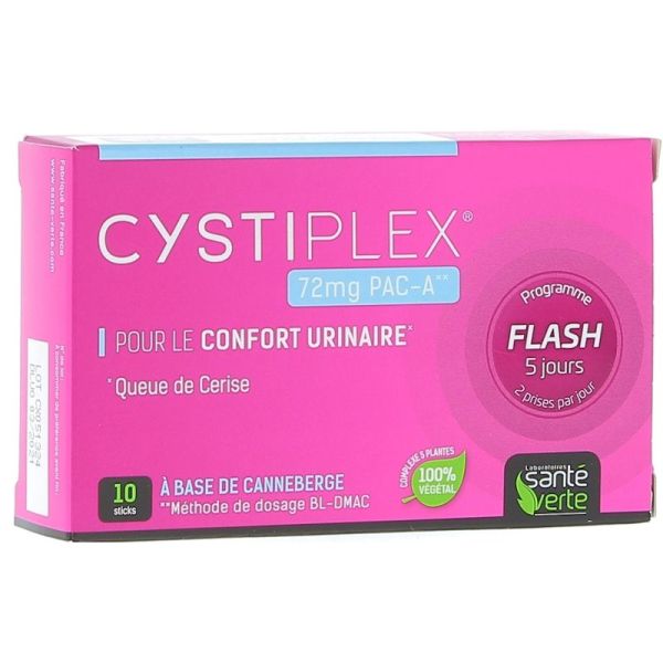Cystiplex Urinary Comfort 10 Sticks