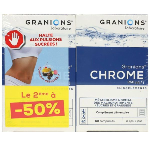 Granions Chrome 2x60cp