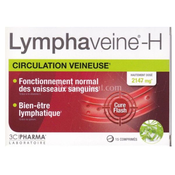 3C Lymphaveine-H Bte15 Comprimes