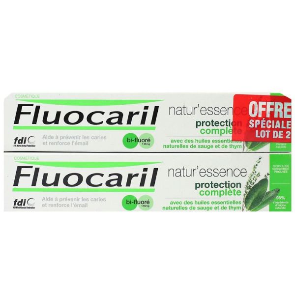 Fluocaril Bifl 145mg Natur Prot Cple2x75m
