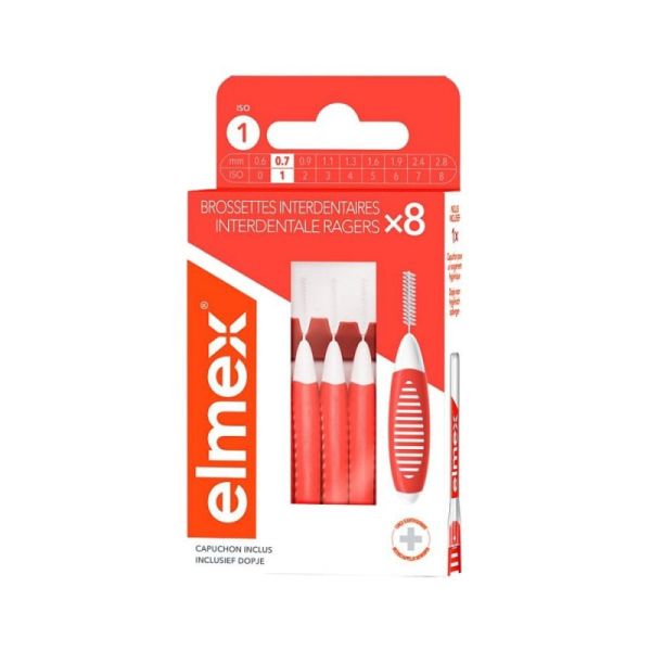 Elmex Brossettes Interdentaires 0,7Mm 8