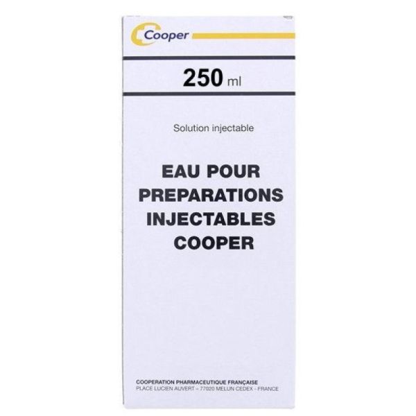 Water PPI Cooper S Inj Fl/250ml