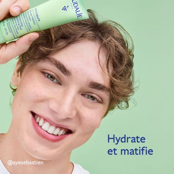 Caudalie Vinopure Flde Matif Hydr 60Ml