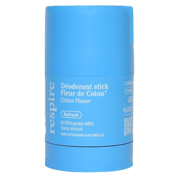 Respire Deo Stick 50G Rech Fleur Coton