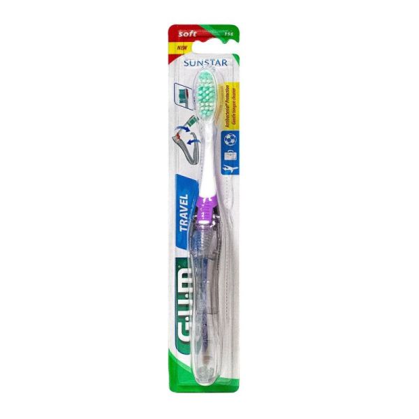 Compact Soft Travel Toothbrush