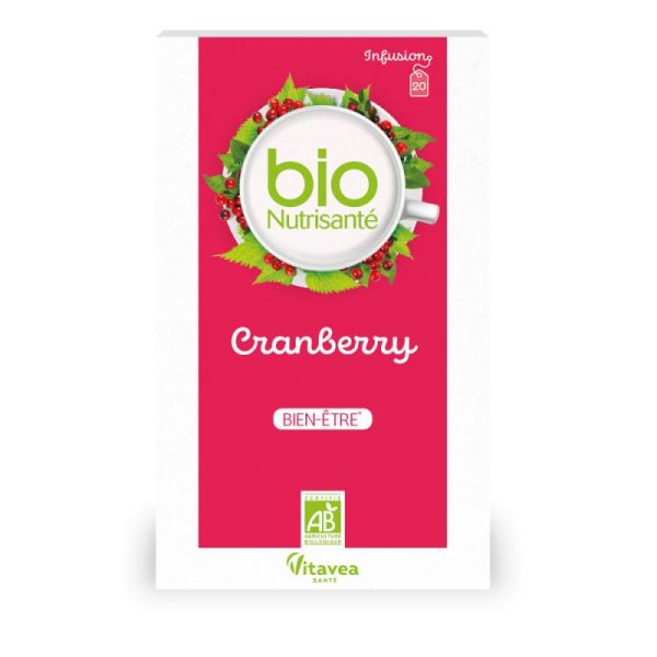 Organic cranberry infusion 20 sachets