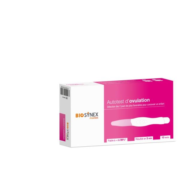 10 Biosynex ovulation tests