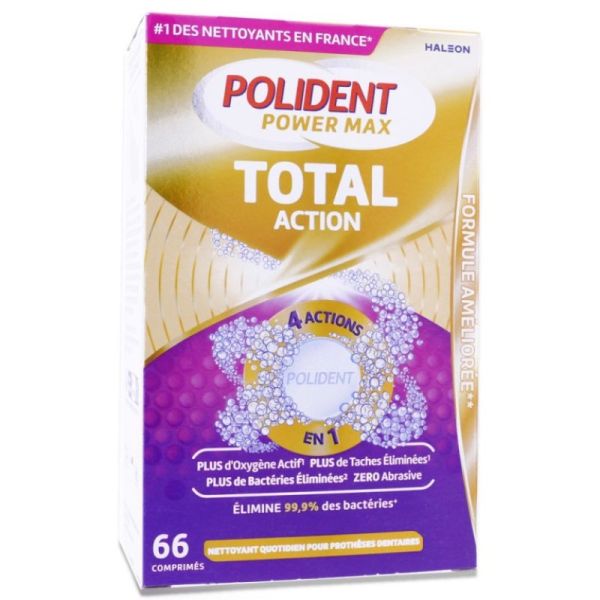 Polident Nettoyant Total Action Cpr66