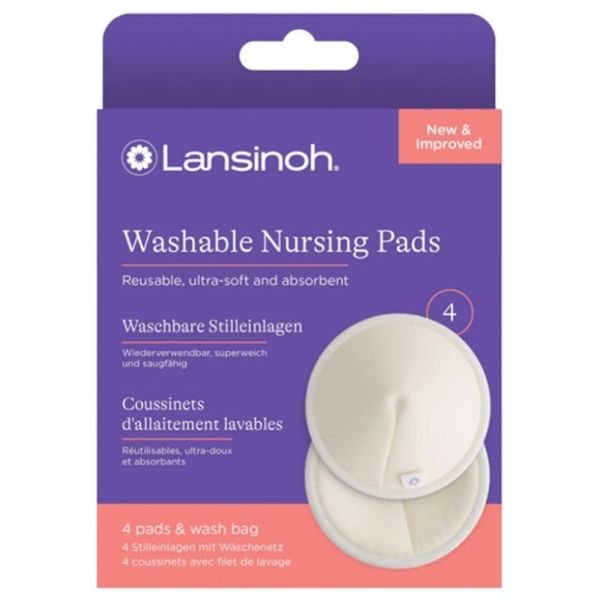 Lansinoh Coussinet Lavable Bte 4