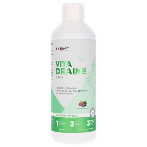 Vitadraine drink red fruits light legs 500ml