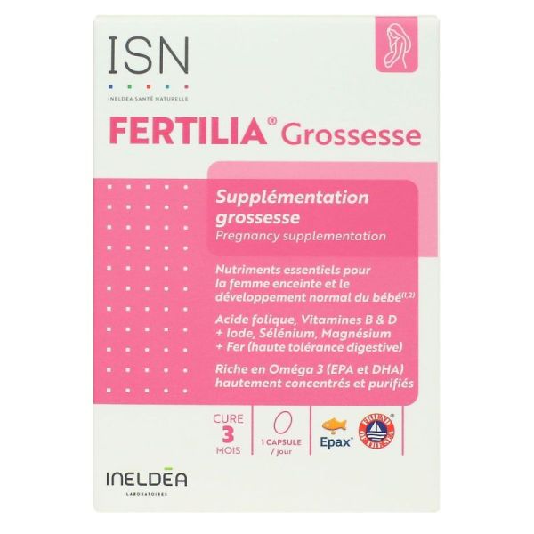 Ineldea Fertilia Grossesse 90caps