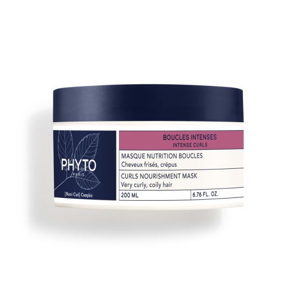 Phyto Masque Nutrition Boucles Pot 200Ml